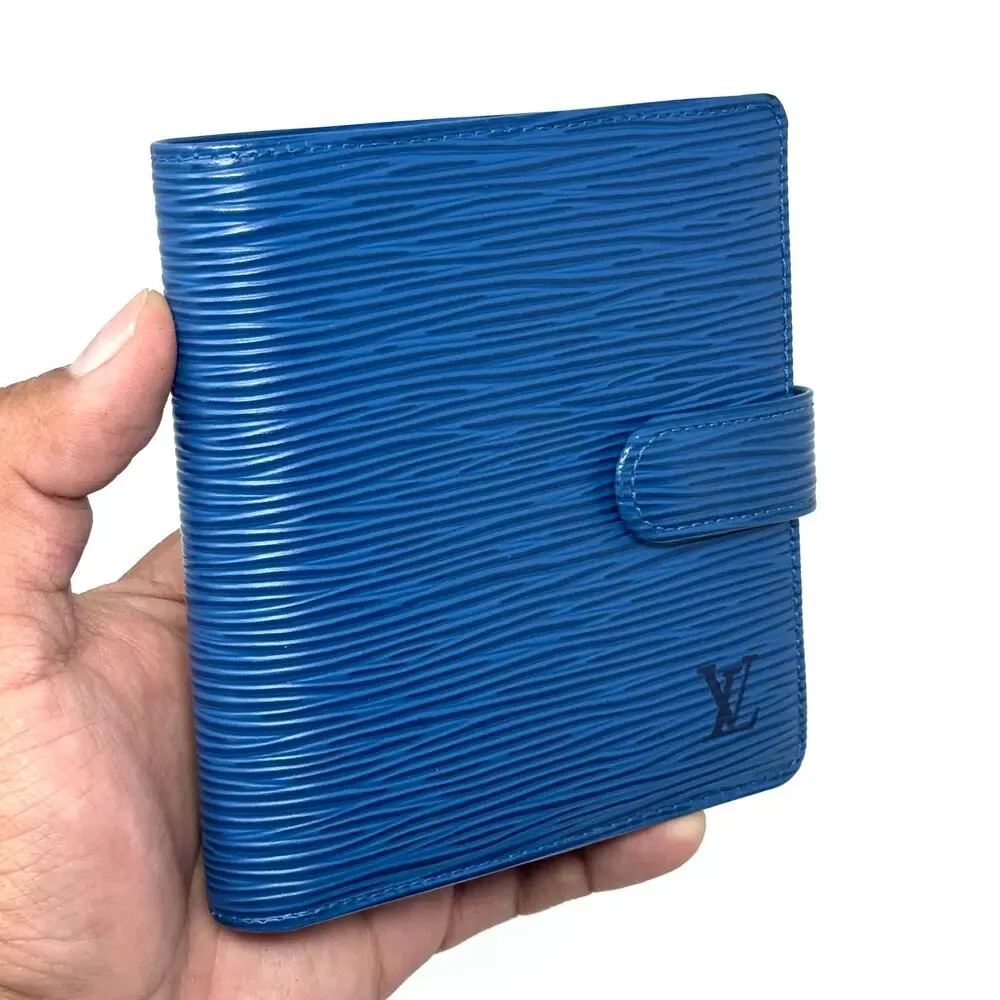 Louis Vuitton Blue Buckle Wallet